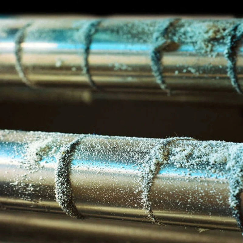 Magnetic rod for powder processing Magnetic rod for powder processing